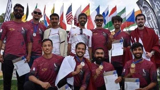 المنتخب القطري للرياضات الجوية