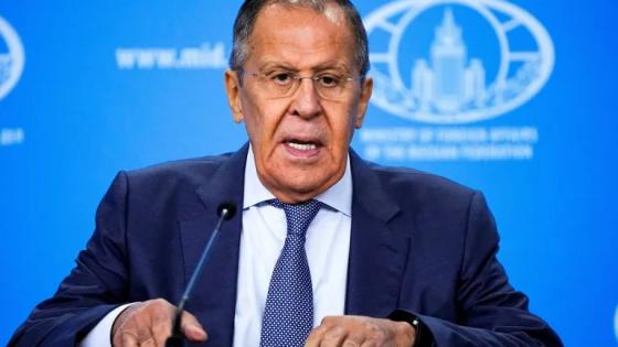 سيرغي لافروف وزير الخارجية الروسي