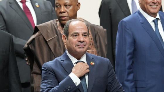 الرئيس المصري عبد الفتاح السيسي