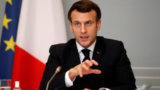 الرئيس الفرنسي إيمانويل ماكرون