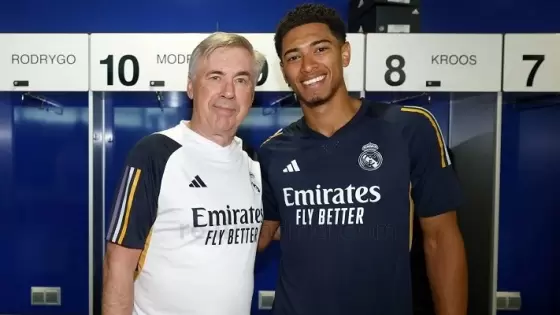 جود بيلينجهام وكارلو أنشيلوتي