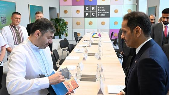 جانب من زيارة رئيس الوزراء