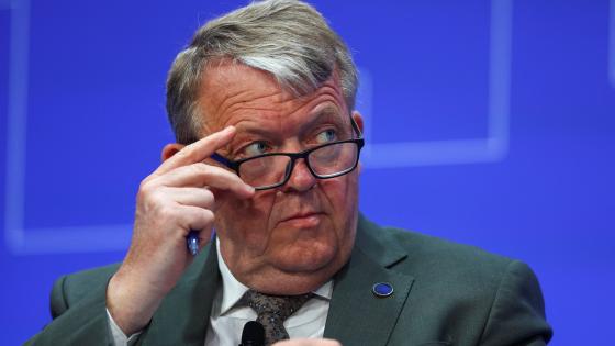 لارس لوكه راسموسن وزير الخارجية الدنماركي