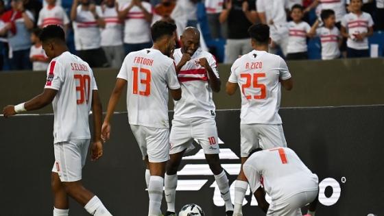 مباراة سابقة لفريق الزمالك