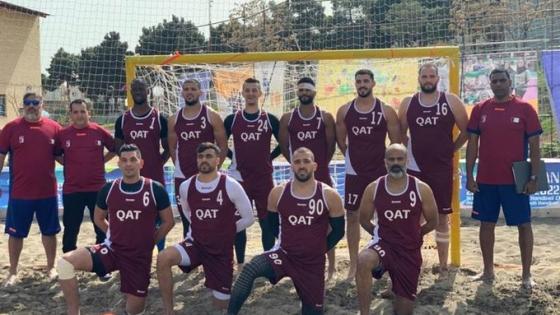 المنتخب القطري لكرة اليد الشاطئية