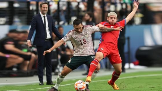 مباراة سابقة بين المكسيك وبنما