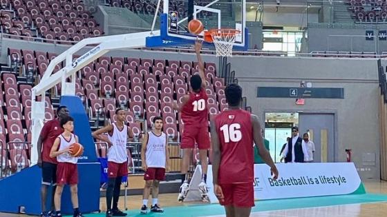 مباراة سابقة لمنتخب قطر