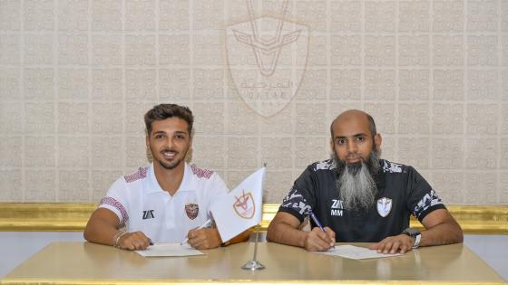 ديوغو روشينها بعد التوقيع لنادي المرخية