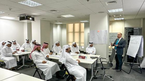 جانب من فعاليات الدورة التدريبية