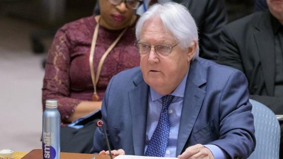 مارتن غريفيثس وكيل الأمين العام للأمم المتحدة للشؤون الإنسانية