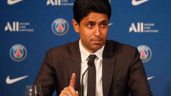 ناصر الخليفي رئيس نادي باريس سان جيرمان