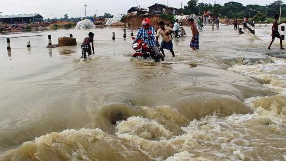 فيضانات كبيرة بسبب الأمطار