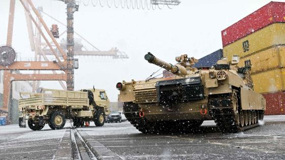 دبابة أبرامز أمريكية