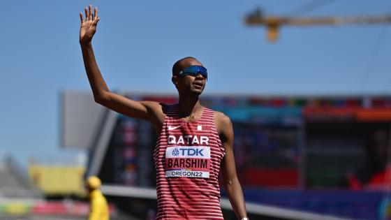 البطل الأولمبي والعالمي القطري معتز برشم