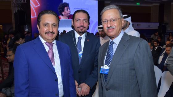 جانب من مشاركة رئيس غرفة قطر بقمة B20