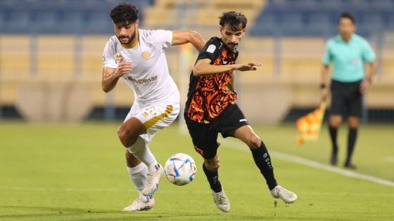 مباراة سابقة بين أم صلال وفريق قطر