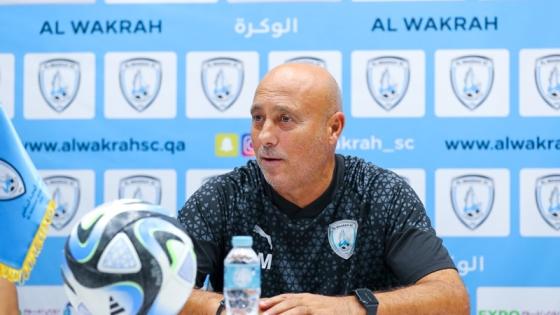 ماركيز لوبيز مدرب الوكرة