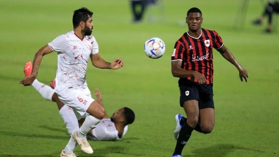 مباراة سابقة بين الريان والشمال