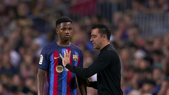 تشافي مع أنسو فاتي