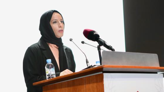 سعادة السيدة بثينة بنت علي الجبر النعيمي وزير التربية والتعليم والتعليم العالي