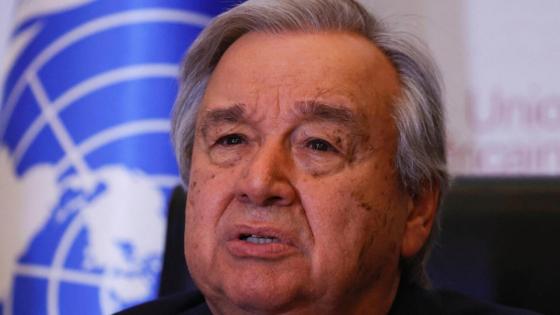 أنطونيو غوتيريش الأمين العام للأمم المتحدة