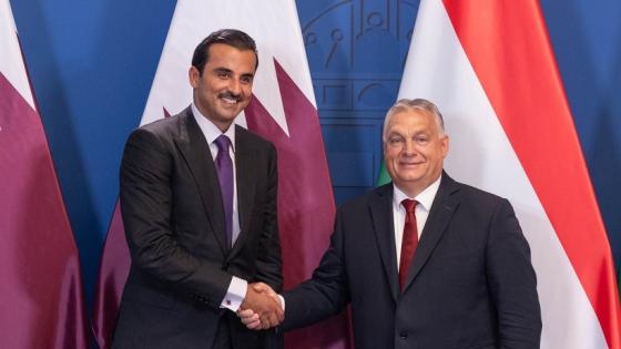 سمو الأمير ورئيس وزراء هنغاريا