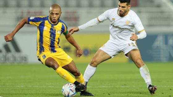 مباراة سابقة بين فريق قطر والغرافة