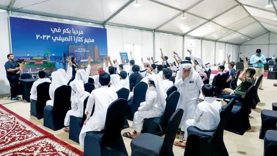 جانب من فعاليات المُخيم الصيفي