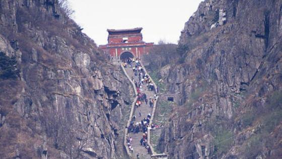 جبل تايشان في الصين