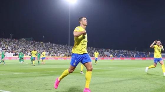كريستيانو رونالدو لاعب النصر
