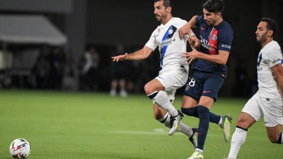 مباراة باريس سان جيرمان وإنتر ميلان