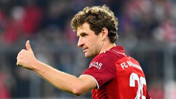 توماس مولر لاعب خط وسط فريق بايرن ميونخ