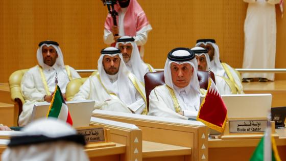 جانب من مشاركة الوفد القطري بالاجتماعين