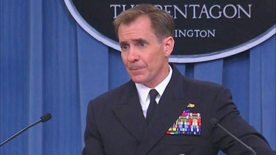 جون كيربي المتحدث بأسم البيت الأبيض