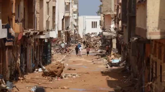 إعصار ليبيا يخلف المئات من الضحايا