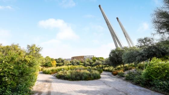 الحديقة تشكل وجهة فريدة للزوار من مختلف دول العالم