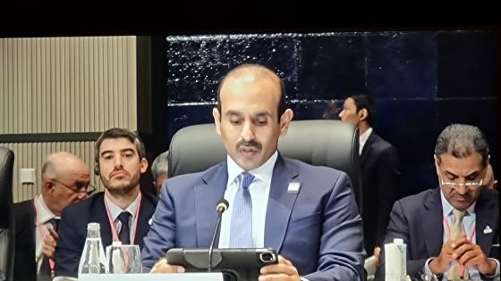 سعادة المهندس سعد بن شريدة الكعبي وزير الدولة لشؤون الطاقة