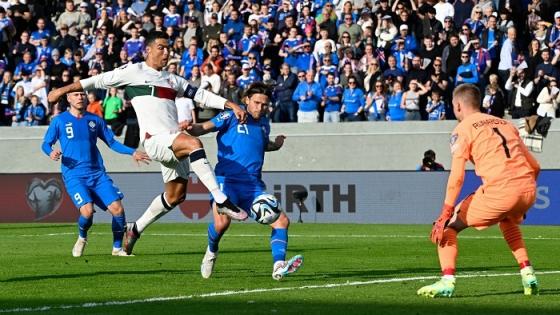 مباراة سابقة لمنتخب البرتغال