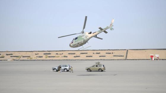 جانب من تمرين عين الصقر 1