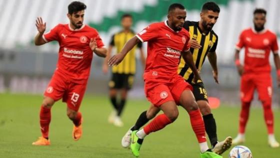 مباراة سابقة بين العربي ونادي قطر