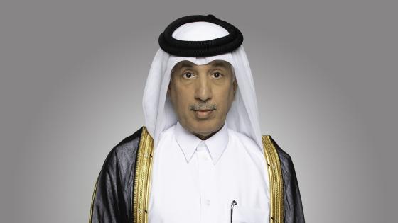 سعادة السيد سلطان بن سعد المريخي وزير الدولة للشؤون الخارجية