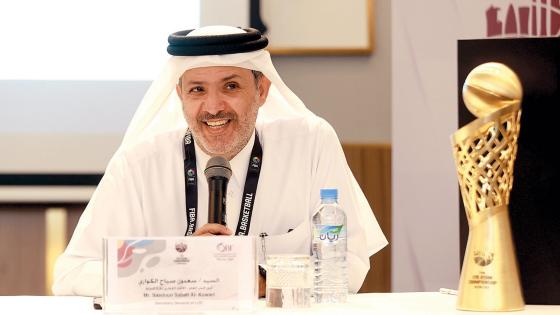 السيد سعدون الكواري الأمين العام للاتحاد القطري لكرة السلة