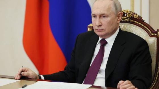 الرئيس الروسي فلاديمير بوتين