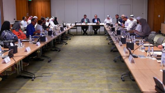 جانب من الاجتماع