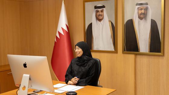 سعادة الدكتورة حنان محمد الكواري وزير الصحة العامة