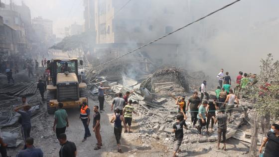 قصف مدفعي وجوي وبحري على جميع مناطق قطاع غزة