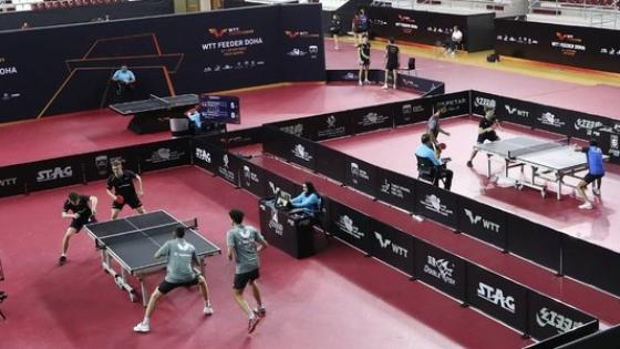 جانب من منافسات بطولة الفيدر