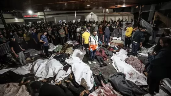 المستشفى المعمداني في غزة بعد قصفه