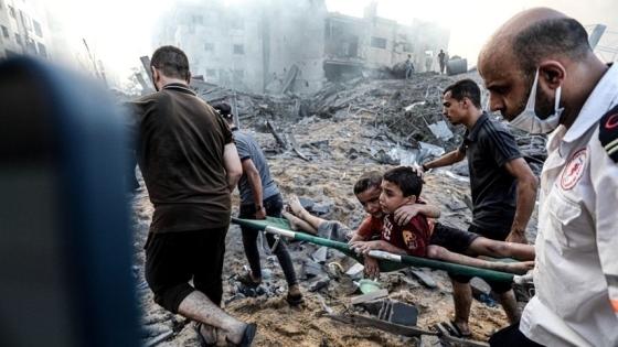 آثار العدوان الإسرائيلي على قطاع غزة