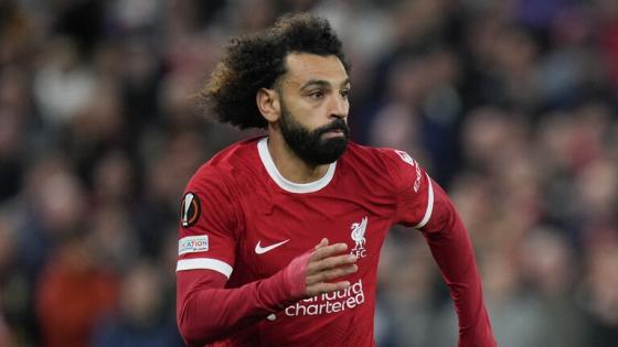 محمد صلاح لاعب ليفربول